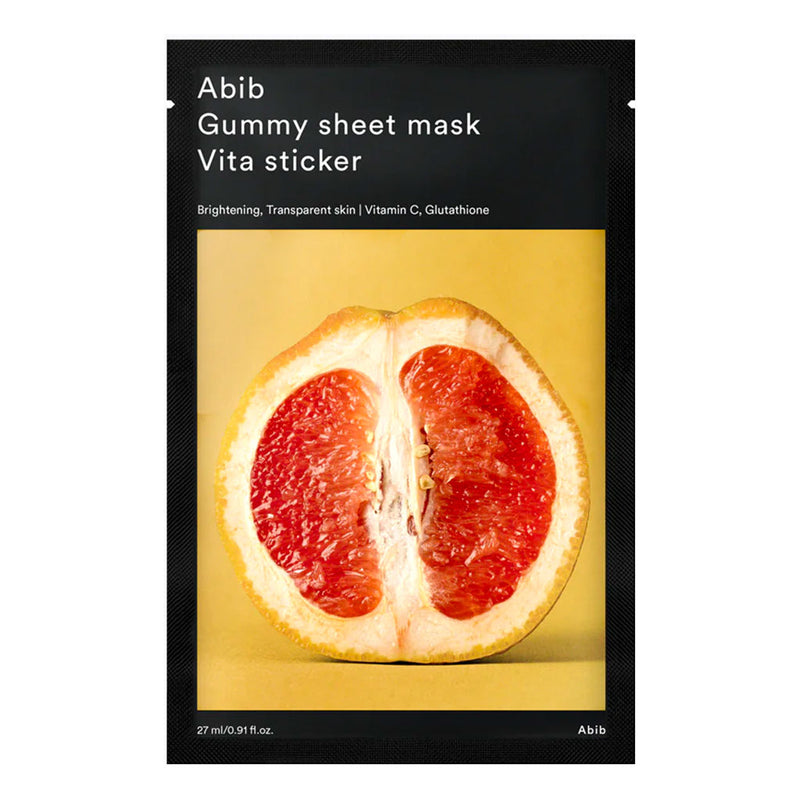 Abib Gummy Sheet Mask Vita Sticker Nudie Glow Australia