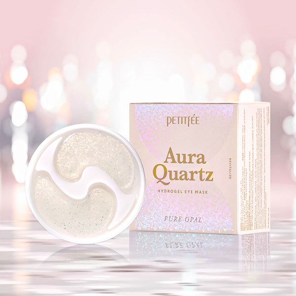 PETITFEE Aura Quartz Eye Mask Pure Opal 80g (40 Patches)