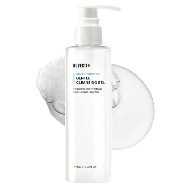 Rovectin Aqua Hydration Gentle Cleansing Gel (Conditioning Cleanser) Nudie Glow Australia