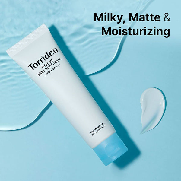 Torriden DIVE-IN Mild Suncream - Nudie Glow Australia