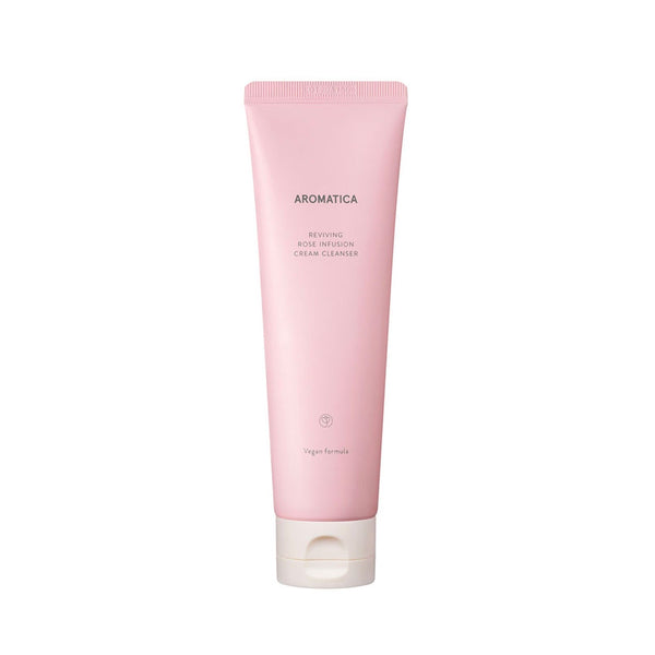 AROMATICA Reviving Rose Infusion Cream Cleanser Nudie Glow Korean Skin Care Australia