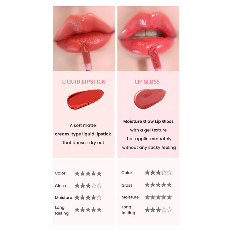 Heimish Dailism Liquid Lipstick vs Lip Gloss Nudie Glow Australia