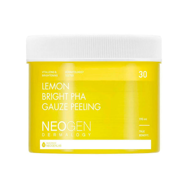 Neogen Lemon Bright PHA Gauze Peeling Nudie Glow Australia