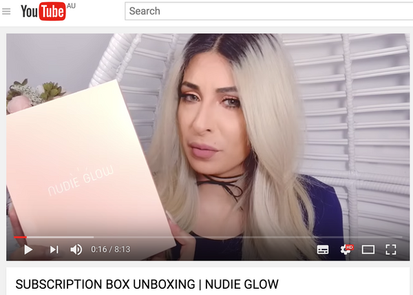 Unboxing Nudie Box with Jasmine Janabi