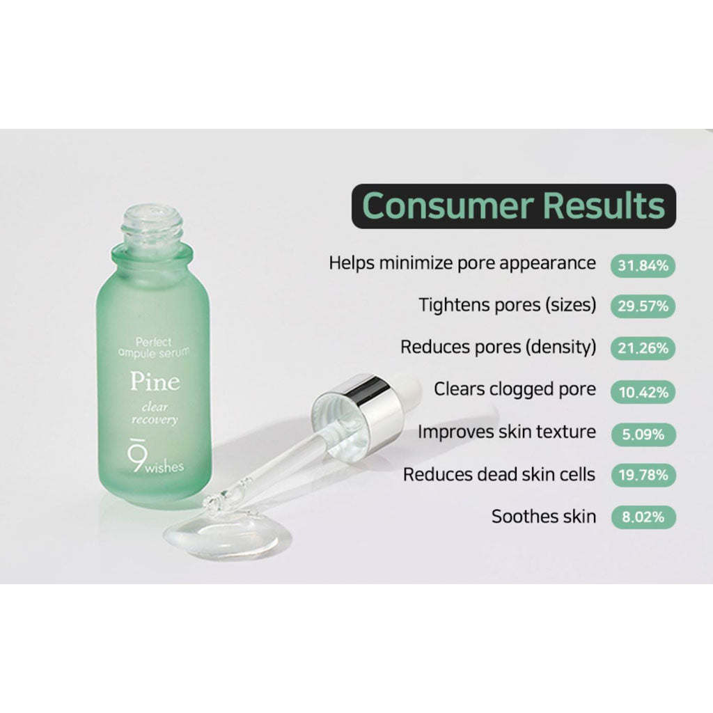 9Wishes Pine Perfect Ampule Serum - Nudie Glow Australia