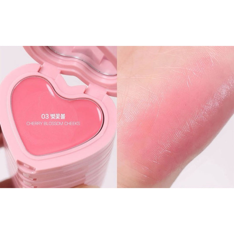 AOU Glowy Cream Blush 03 CHERRY Nudie Glow Australia