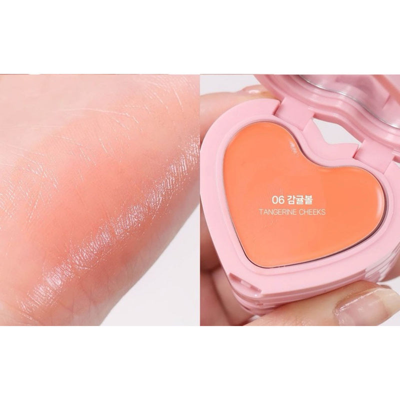 AOU Glowy Cream Blush 06 TANGERINE Nudie Glow Australia