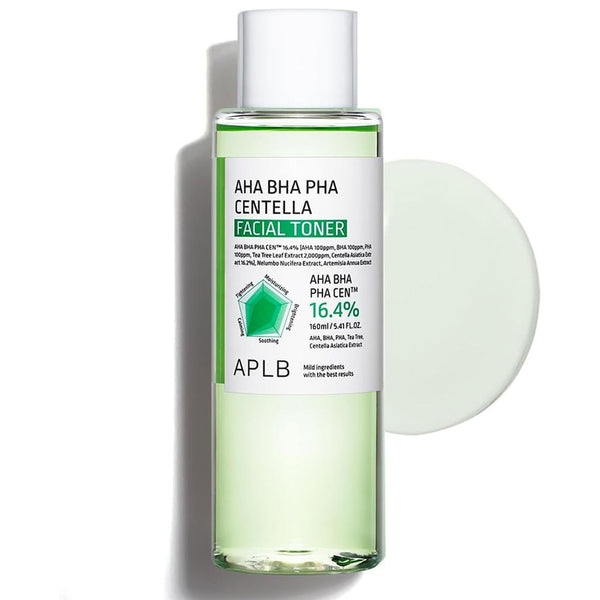 APLB AHA BHA PHA Centella Facial Toner Nudie Glow Australia