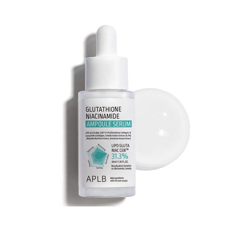 APLB Glutathione Niacinamide Ampoule Serum - Nudie Glow Australia APLB Glutathione Niacinamide Ampoule Serum - Nudie Glow Australia
