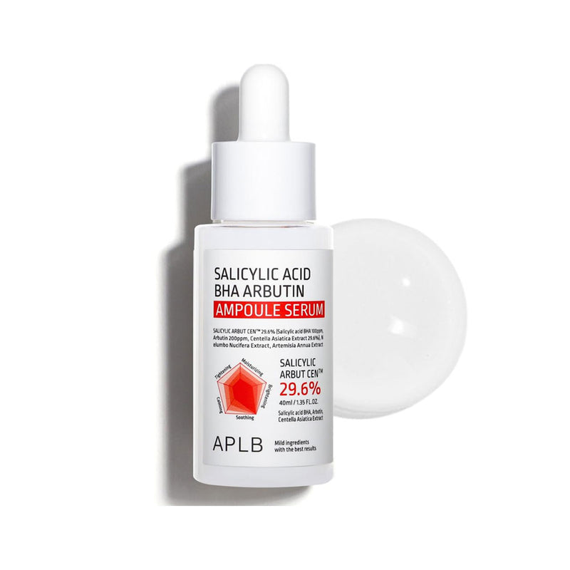 APLB Salicylic Acid BHA Arbutin Ampoule Serum Nudie Glow Australia