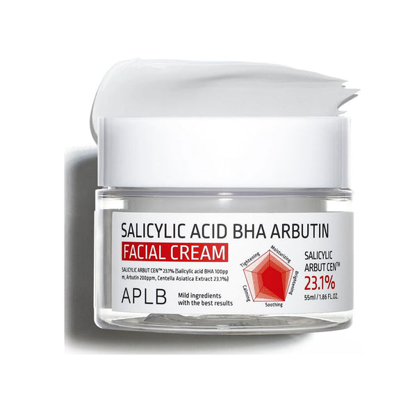 APLB Salicylic Acid BHA Arbutin Facial Cream Nudie Glow Australia