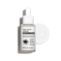 APLB Snail Mucin Ginseng Ampoule Serum Nudie Glow Australia