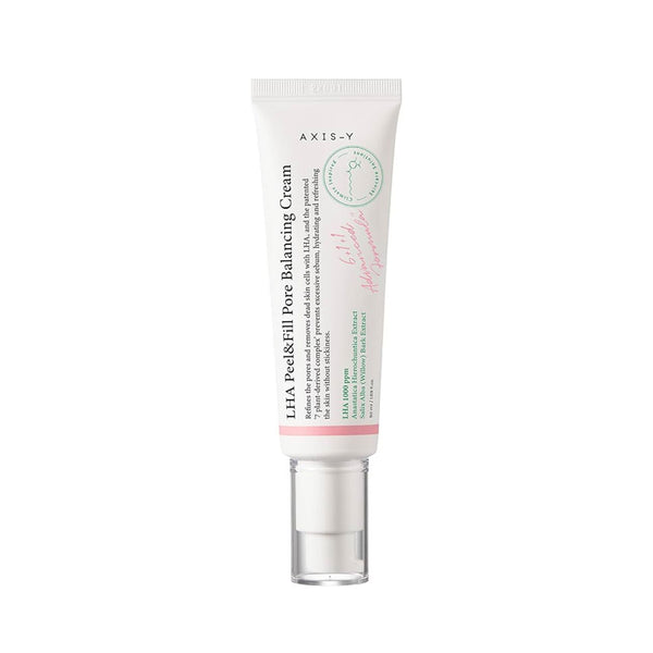 AXIS-Y LHA Peel & Fill Pore Balancing Cream Nudie Glow Australia