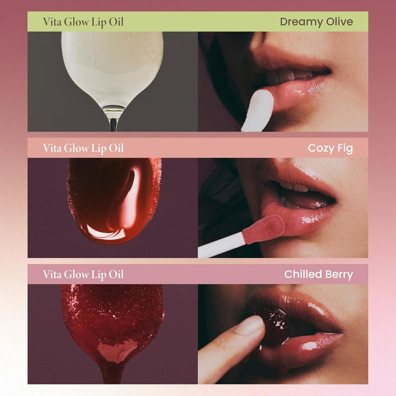AXIS-Y Vita Glow Lip Oil (3 Colours) Nudie Glow Australia