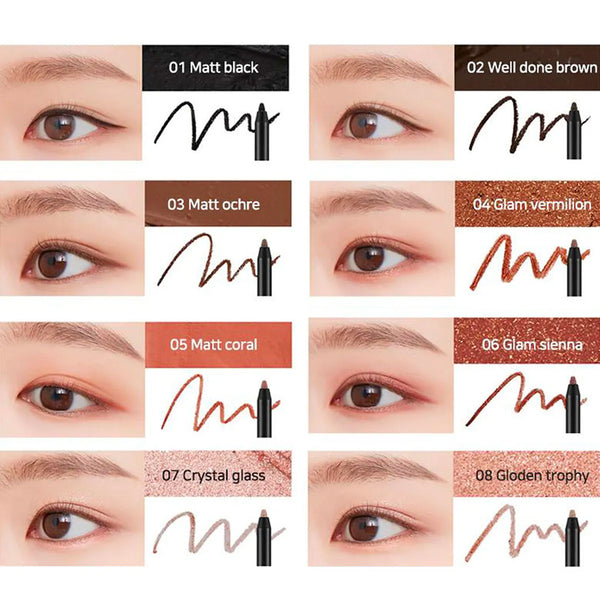 A'Pieu Born To Be Madproof Eye Pencil Colours Nudie Glow Australia