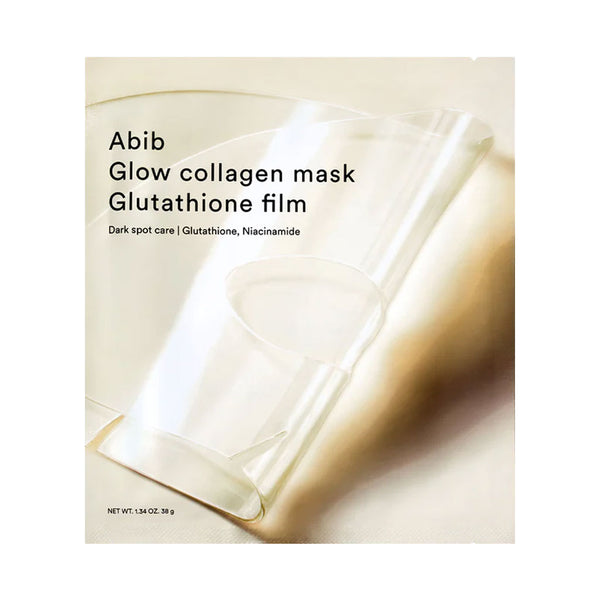 Abib Glow Collagen Mask Glutathione Film Nudie Glow Australia