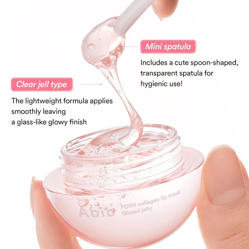 Abib PDRN Collagen Lip Mask Glazed Jelly Nudie Glow Australia