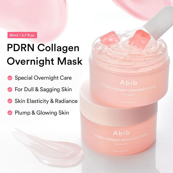 Abib PDRN Collagen Overnight Mask Firming Jelly Nudie Glow Australia