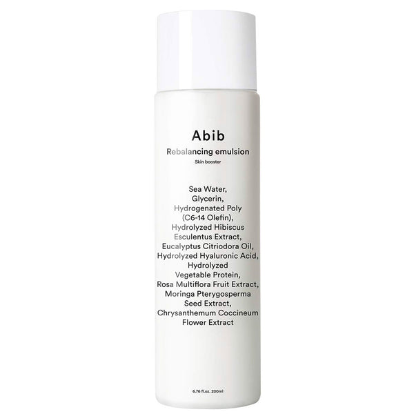 Abib Rebalancing emulsion Skin booster Nudie Glow Australia