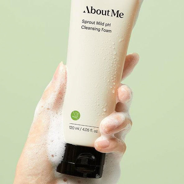 About Me Sprout Mild pH Cleansing Foam Nudie Glow Australia