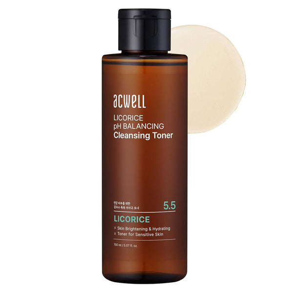 Acwell Licorice pH Balancing Cleansing Toner Nudie Glow Australia