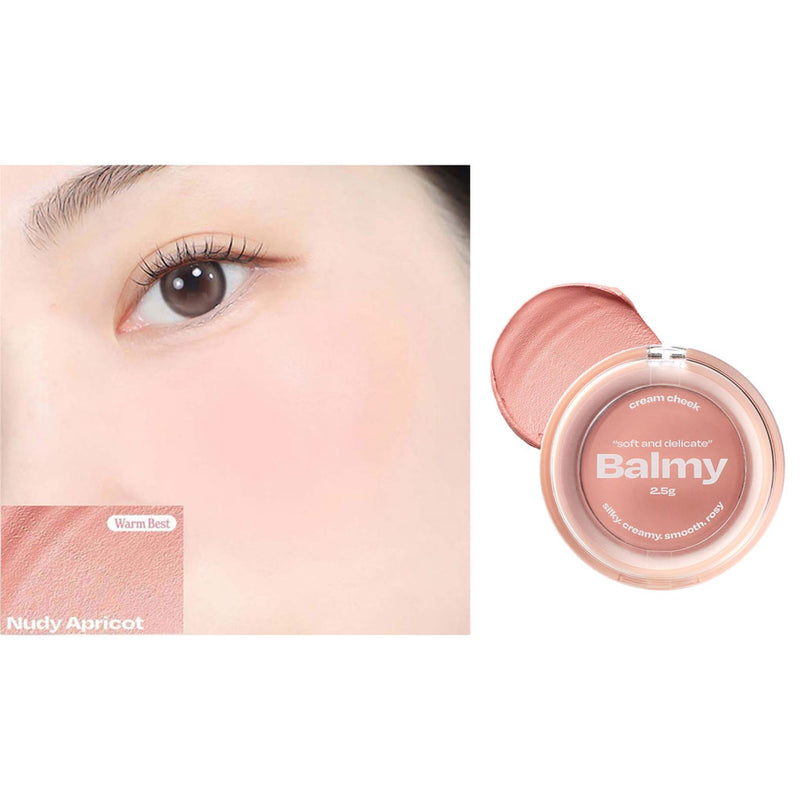 Alternative Stereo Balmy Cream Cheek #00 NUDY APRICOT Nudie Glow Australia