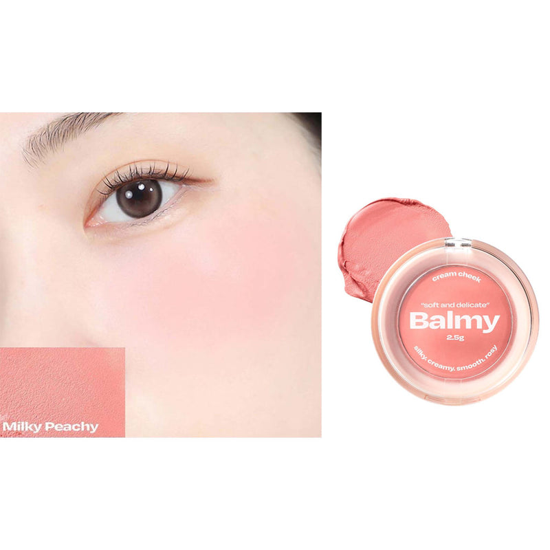 Alternative Stereo Balmy Cream Cheek #03 MILKY PEACHY Nudie Glow Australia