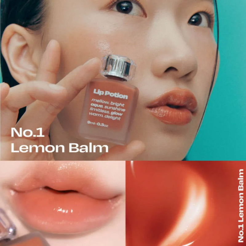 Alternative Stereo Lip Potion Aqua Glow #01 LEMON BALM Nudie Glow