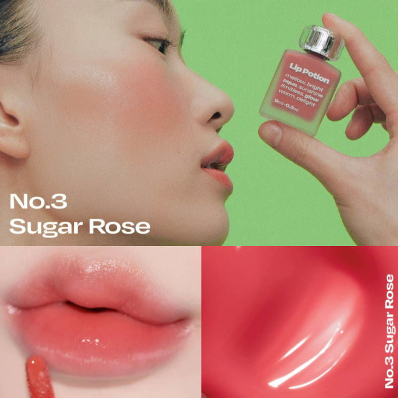 Alternative Stereo Lip Potion Aqua Glow #03 SUGAR ROSE Nudie Glow