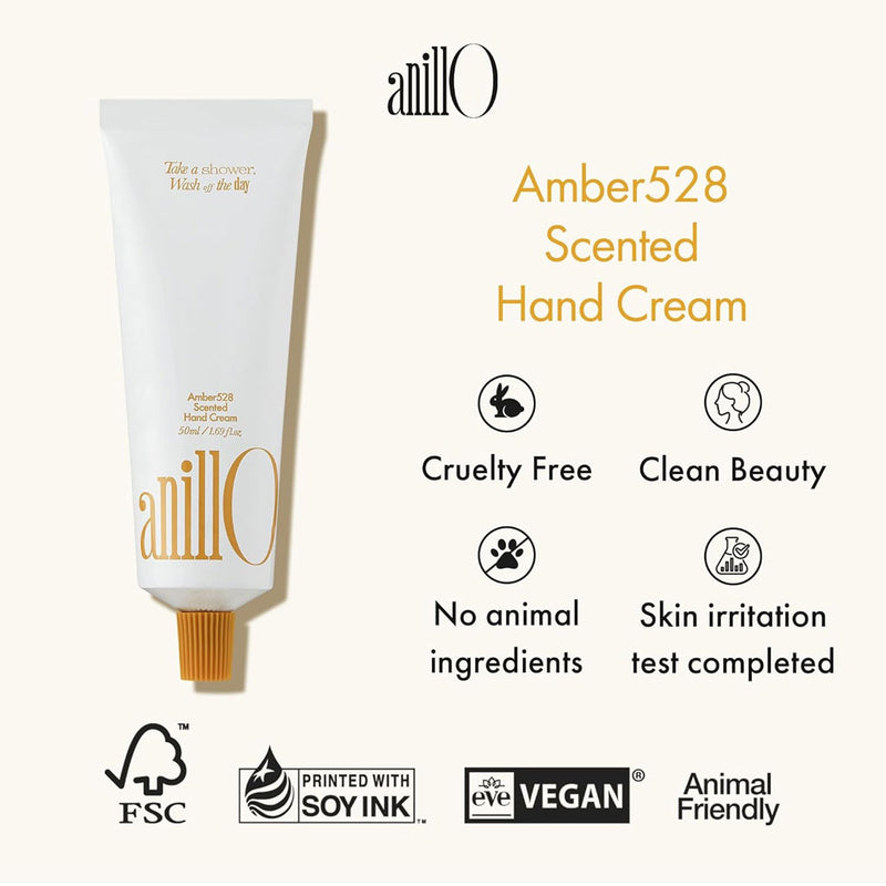 Anillo Amber528 Scented Hand Cream Nudie Glow Australia