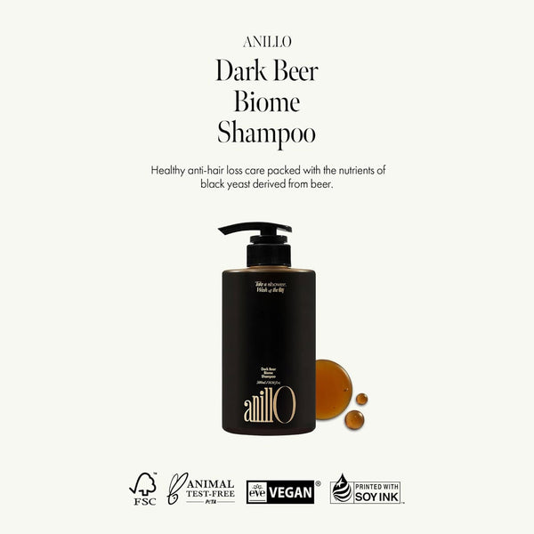 Anillo Dark Beer Biome Shampoo Nudie Glow Australia
