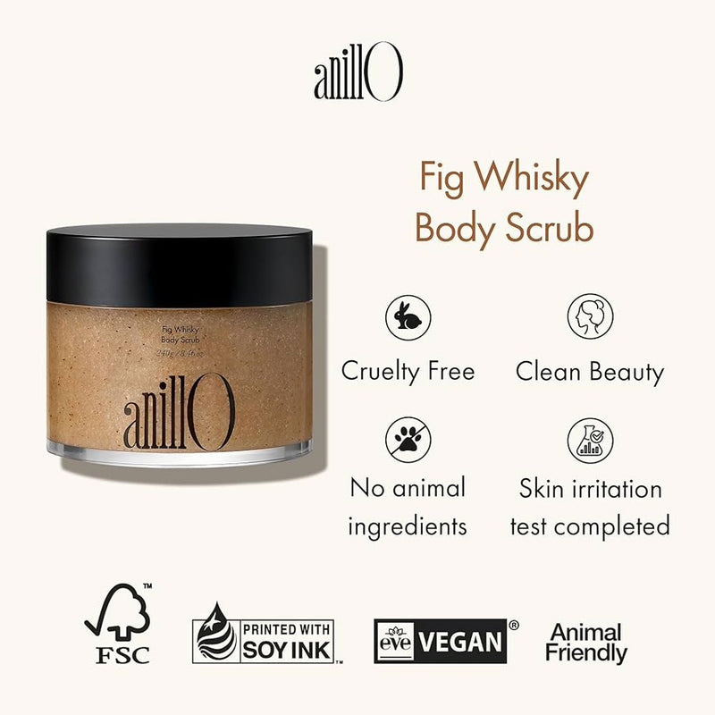 Anillo Fig Whisky Body Scrub Nudie Glow Australia