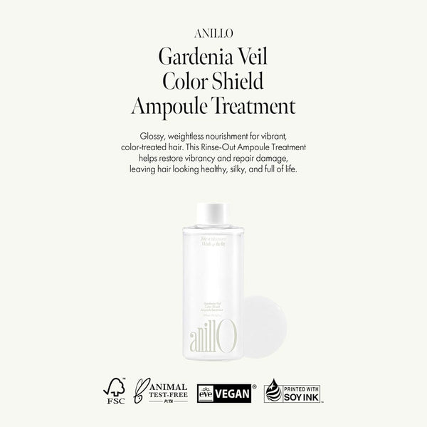 Anillo Gardenia Veil Color Shield Ampoule Treatment Nudie Glow Australia