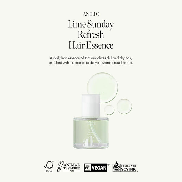 Anillo Lime Sunday Refresh Hair Essence Nudie Glow Australia