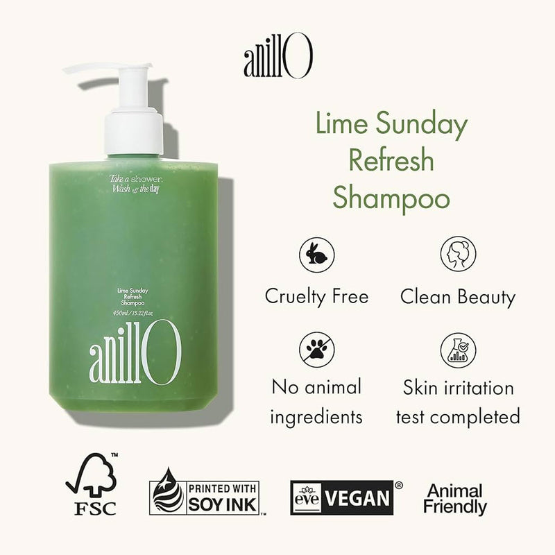 Anillo Lime Sunday Refresh Shampoo Nudie Glow Australia