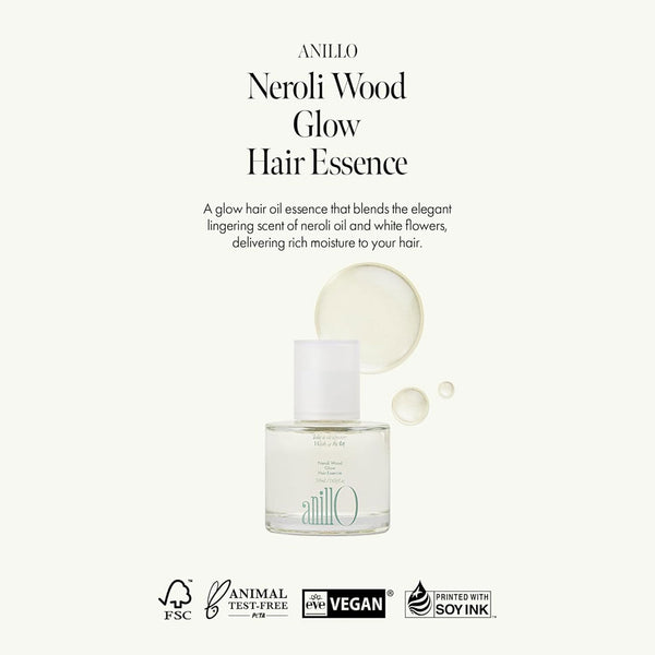Anillo Neroli Wood Glow Hair Essence Nudie Glow Australia