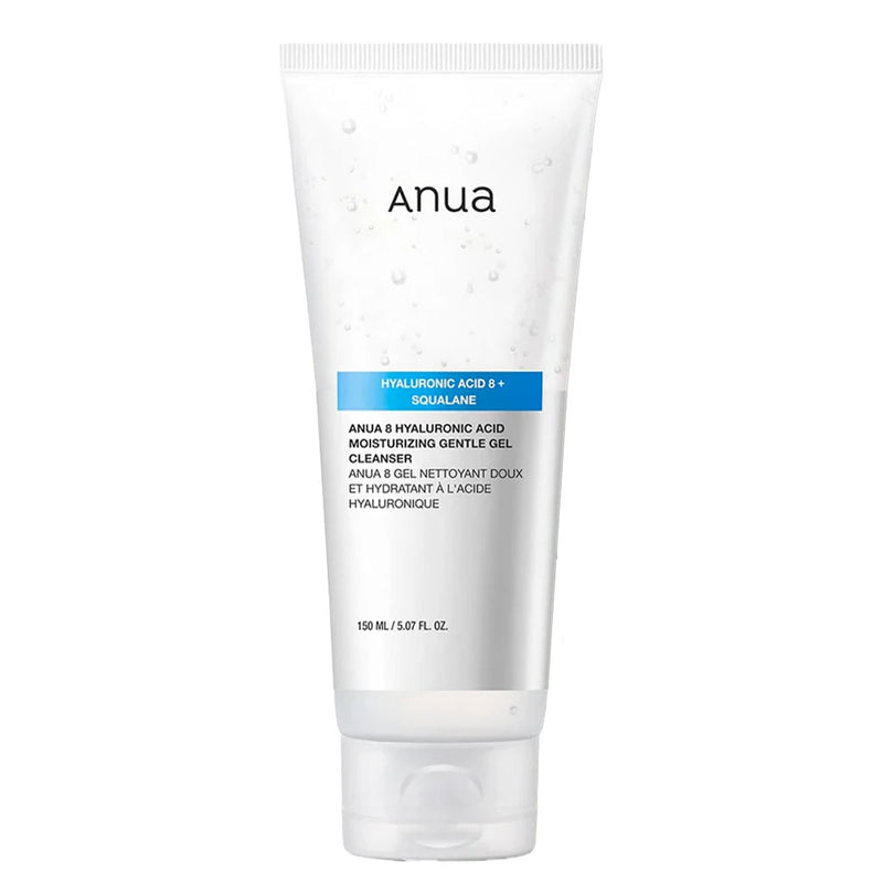 Anua 8 Hyaluronic Acid Moisturizing Gentle Gel Cleanser Nudie Glow Australia