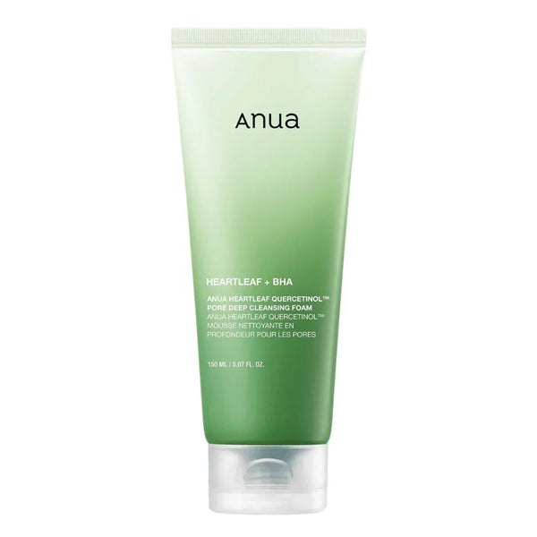 Anua Heartleaf Quercetinol Pore Deep Cleansing Foam Nudie Glow Australia