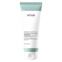 Anua Heartleaf Succinic Moisture Cleansing Foam Nudie Glow Australia