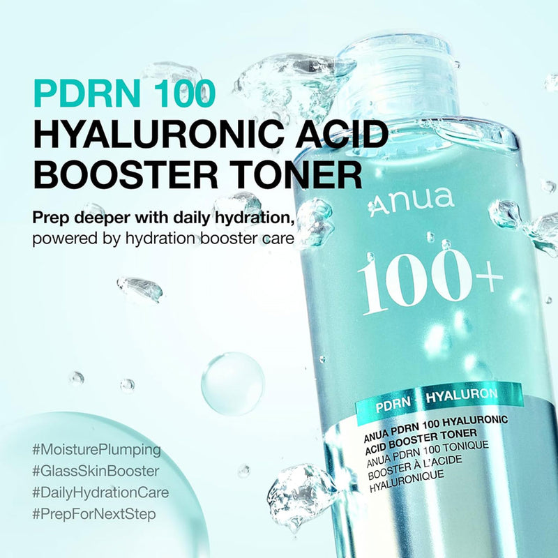 Anua PDRN 100 Hyaluronic Acid Booster Toner Nudie Glow Australia
