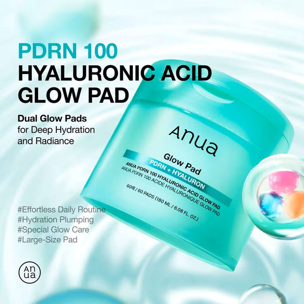Anua PDRN Hyaluronic Glow Pad Nudie Glow Australia