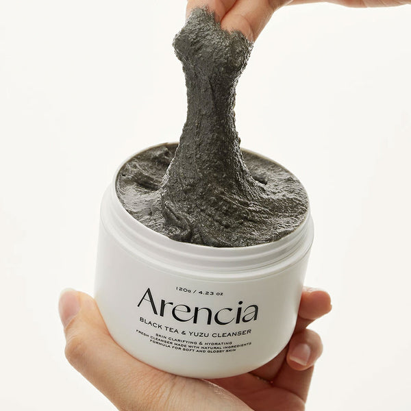 Arencia Black Tea & Yuzu Cleanser Nudie Glow Australia