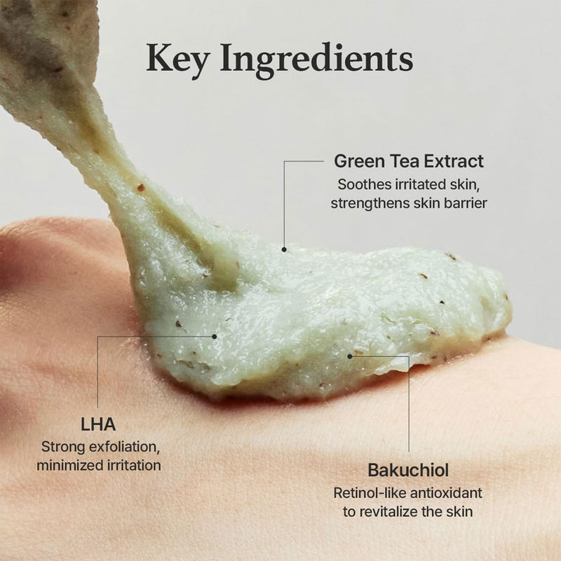 Arencia Green Tea LHA Deep Pore Rice Cake Cleanser Nudie Glow Australia