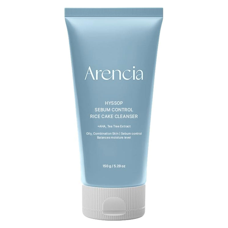 Arencia Hyssop Sebum Control Rice Cake Cleanser Nudie Glow Australia