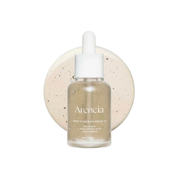 Arencia Rice Mucin Glow Serum Nudie Glow Australia