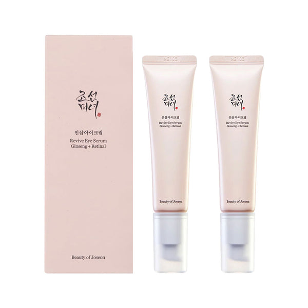 Beauty of Joseon Revive Eye Serum : Ginseng + Retinal (2pcs) Set Nudie Glow Australia