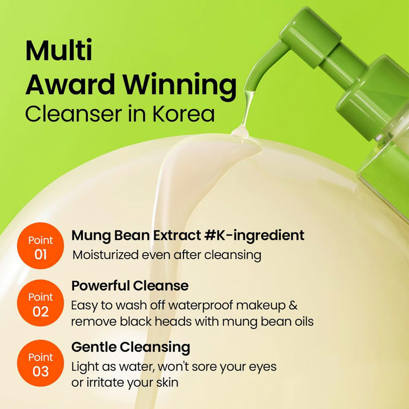 Beplain Mung Bean Cleansing Oil Nudie Glow Australia