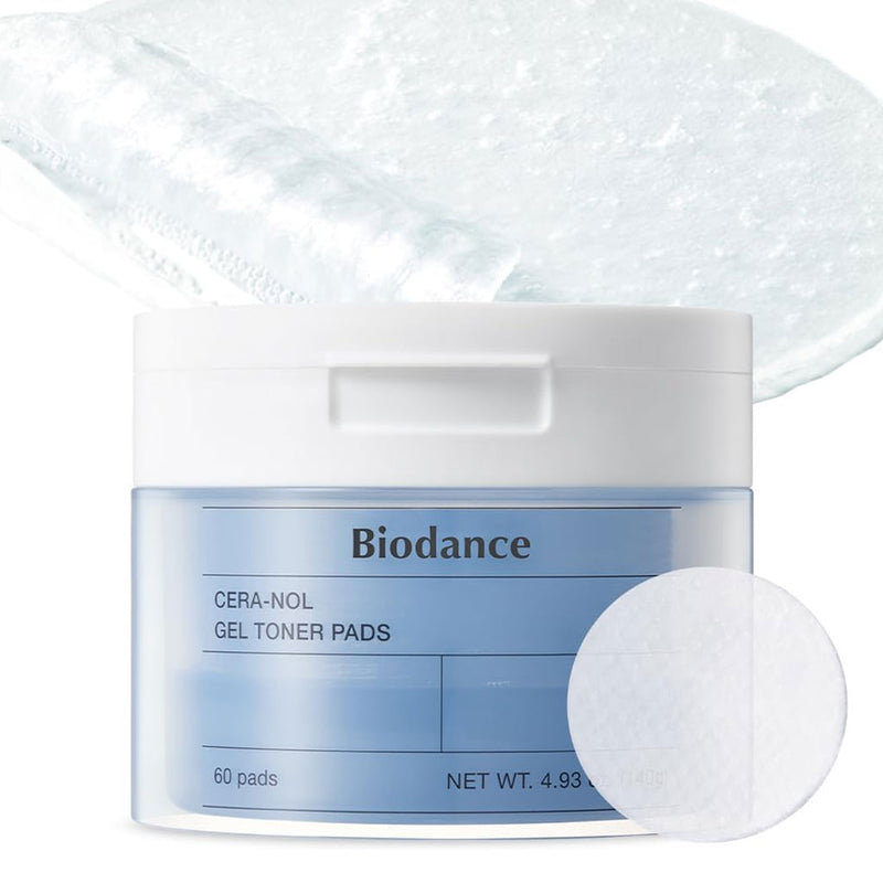 Biodance Cera-nol Gel Toner Pads Nudie Glow Australia