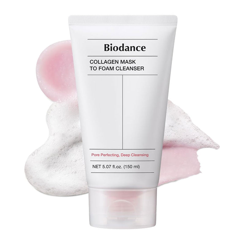 Biodance Collagen Mask To Foam Cleanser Nudie Glow Australia