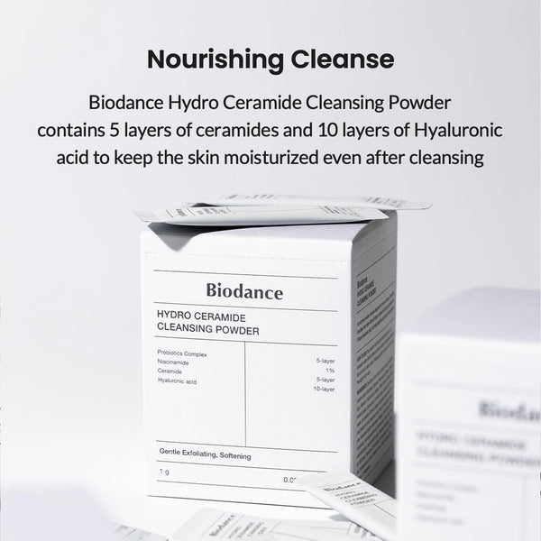 Biodance Hydro Ceramide Cleansing Powder Nudie Glow Australia